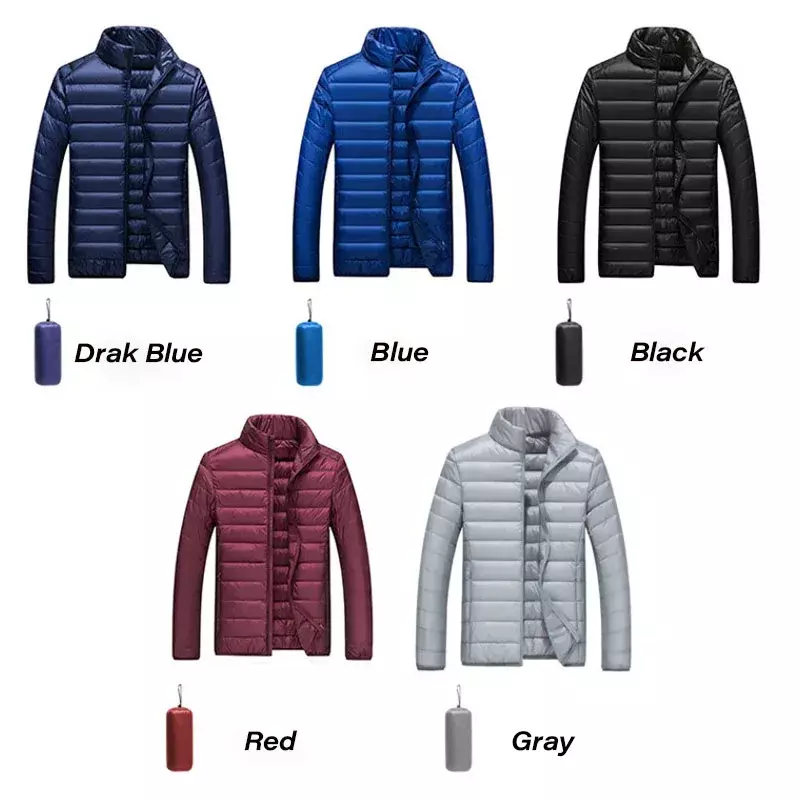남성용 겨울 50% 다운 파카 재킷, 방수 방풍 덕 다운 재킷 코트, 사계절 후드 파카, 남성 아우터, 6XL