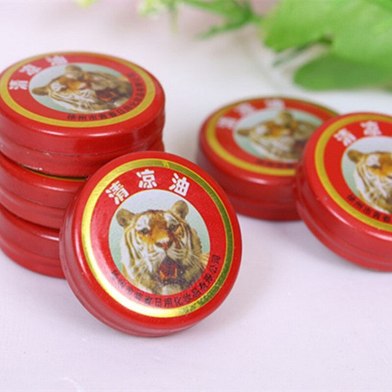 Natural Tiger Balm Essential Cool Oil Mosquito Repellent Itch Relieving Treatmentof Influenza Cold Headache Dizziness Balm