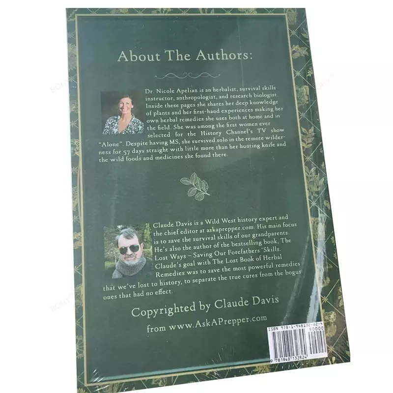 كتاب العلاجات العشبية المفقودة ، قوة الشفاء من الطب النباتي ، يحتوي على صور ملونة