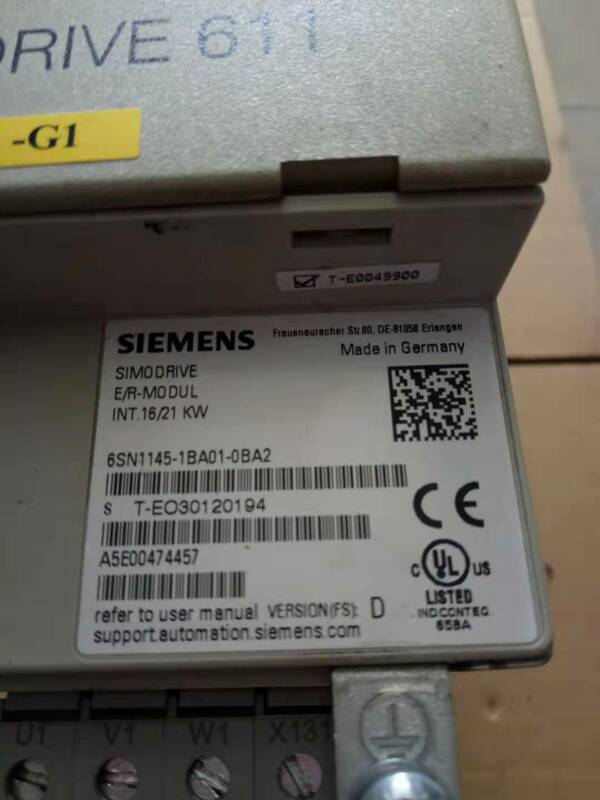 Módulo de potencia Siemens 6sn1145-1ba01-0ba1, 16/21kW, prueba ok