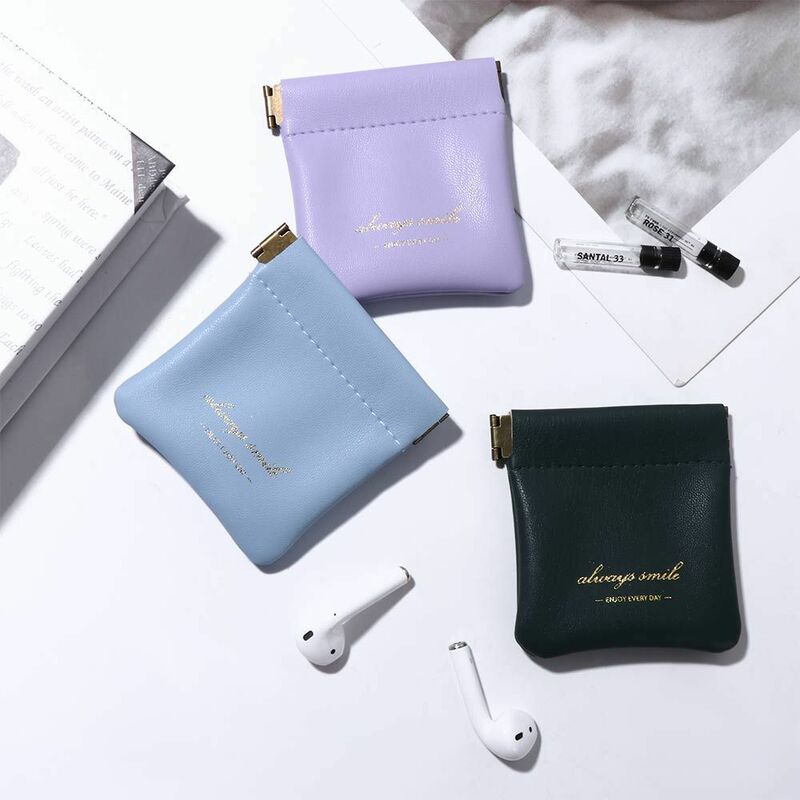 Ins Style Lippenstift Aufbewahrung tasche Kleinigkeiten Fall Kopfhörer Schutzhülle kleine Geldbörse Kosmetik tasche Mini Kopfhörer Tasche