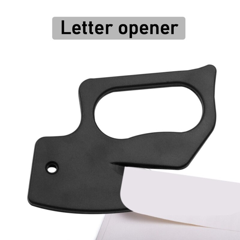 Desempacotando cortador plástico abridor cartas cortador scrapbooking cortador papel embrulho