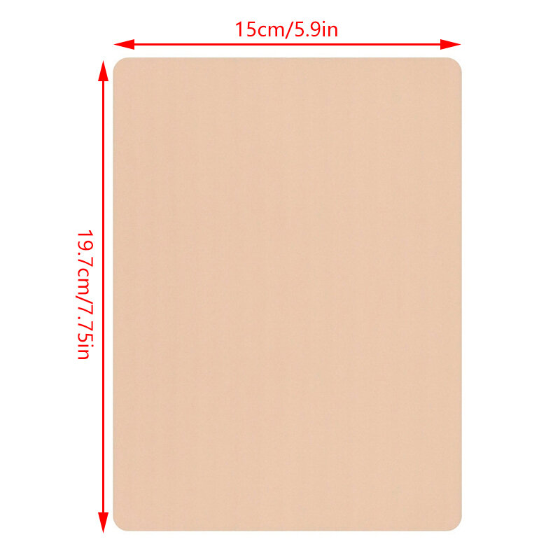 1PCS 3MM Thick Silicone Tattoo Practice Skin Blank Double Sided Tattoo Practice Fake Skin For Permanent Makeup Tool