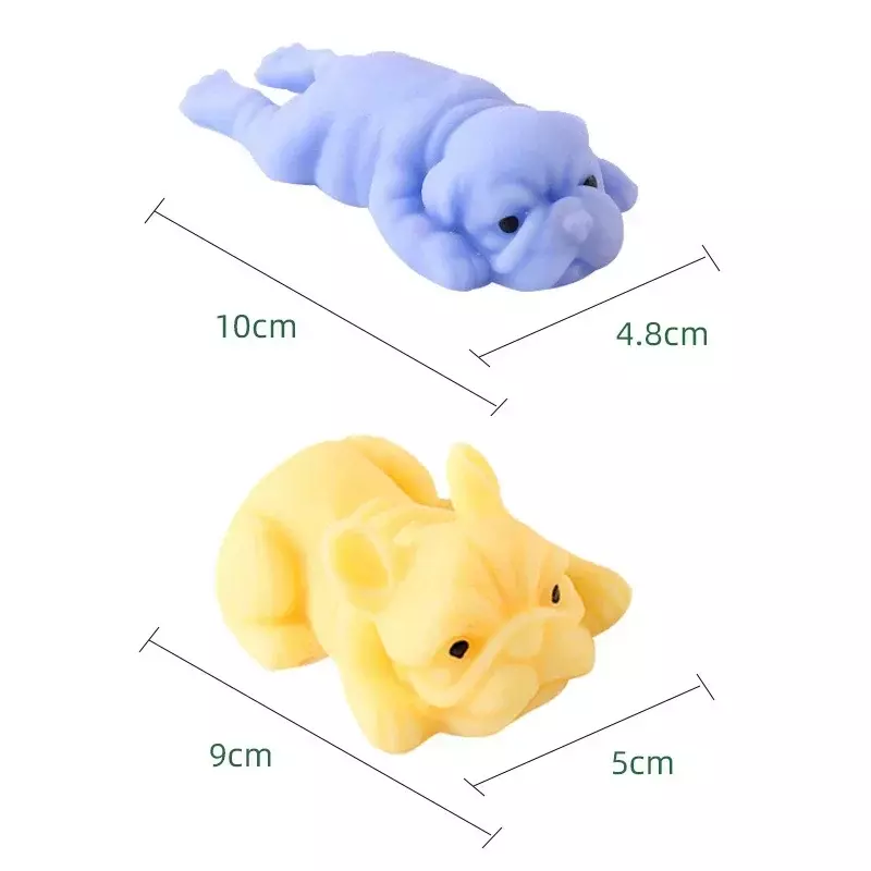 Squishy Dogs Anime Fidget Toys Puzzle Creative Simulation Decompression Toy Kawaii Dog Stress Reliever Toys Party Holiday Gifts