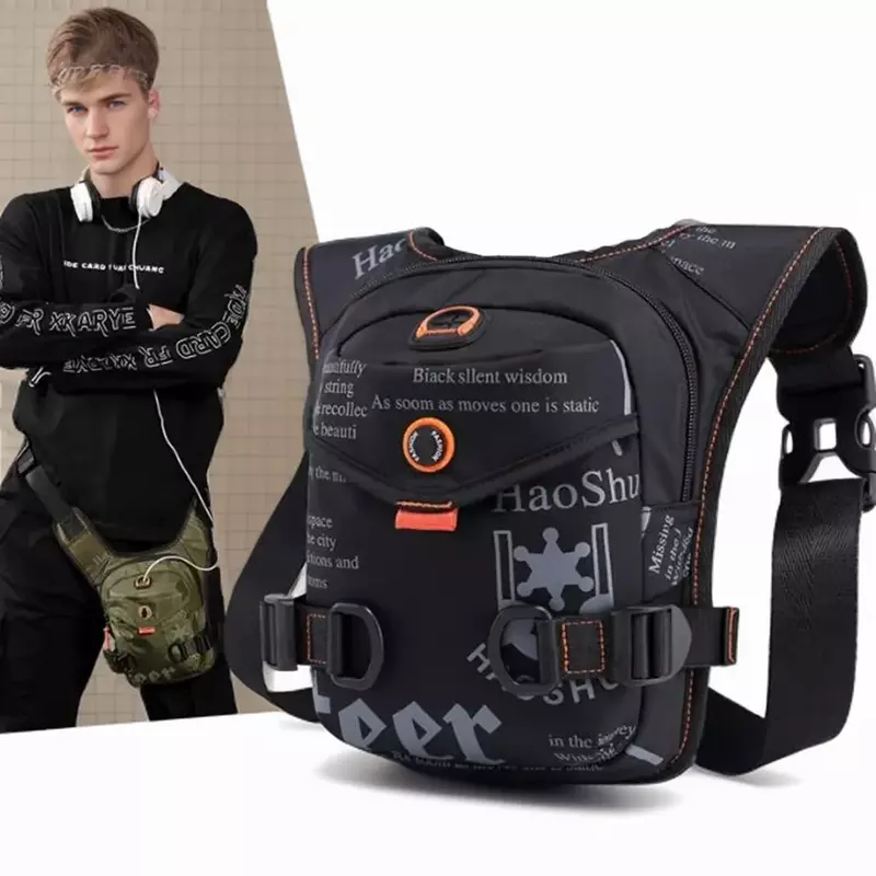 Herren Brusttasche Outdoor Reitbein Tasche Multifunktion ale Sport rucksack tragbare Umhängetasche