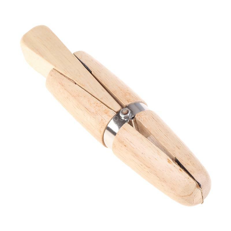 링 클램프 나무 보석상 홀더 쥬얼리 만들기 Benchwork 반지 연마 및 수리를위한 전문 손 도구
