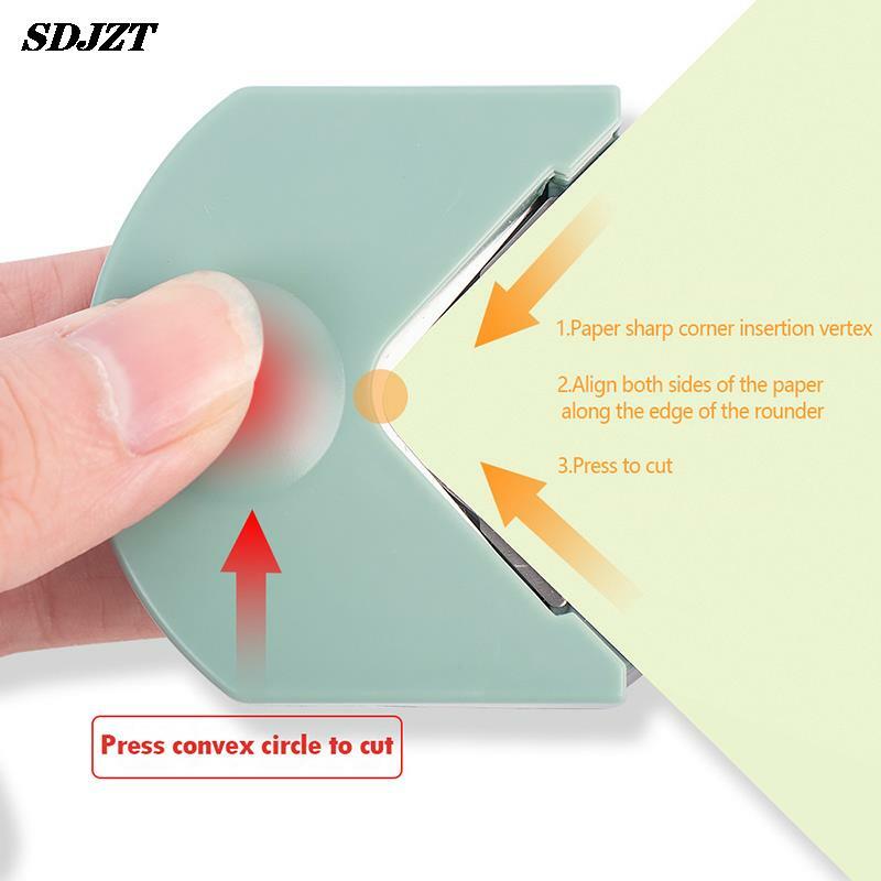 Mini Portable Corner Rounder Paper Trimmer DIY Paper Card Photo Cutting Supplies