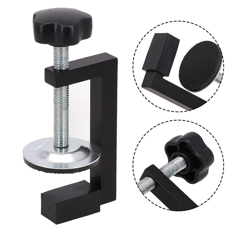 Reversible C Clamp for Wood and Plastic Workpiece Fixing Uniform Force and Non Damaged Clamping 10 57mm Clamping Range