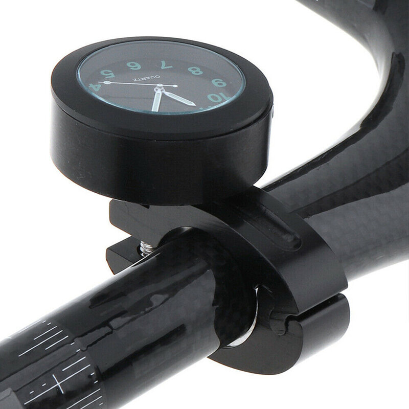 Handlebar Mount Watch Aluminum Alloy Shockproof Waterproof Watch Style Design Good Fixation Handlebar Glow Clock Type 2