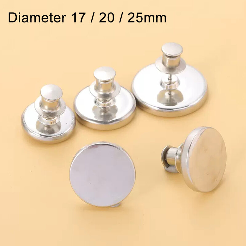 1/6Pairs Curtain Magnetic Button Nail Free Detachable Window Curtain Close Magnet Buckle Adjustment Curtain Clip Accessories
