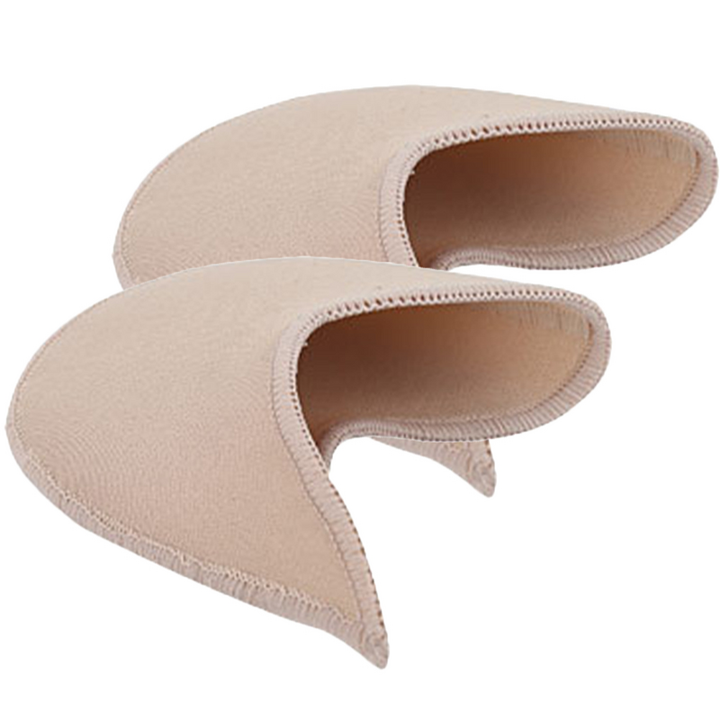Elastic Ballet Dance Shoes Toe Covers, Protetores Toe Confortáveis, Sapato Inserções
