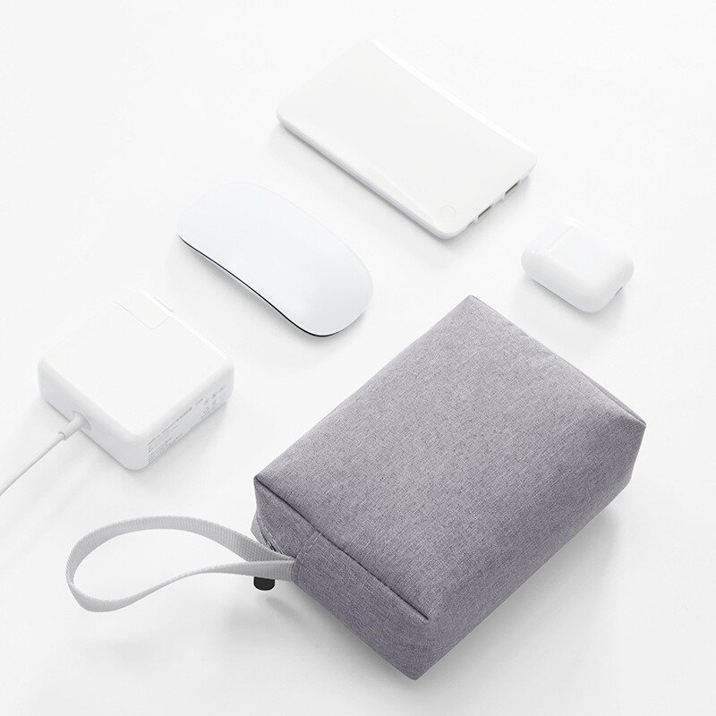 Travel Portable Cable Storage Bag Digital USB Gadget Storage Pouch Dustproof Charger Plug Electronic Organizer Cable Organizer