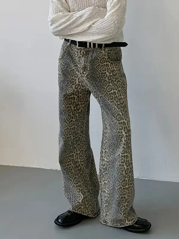 Y2k stilvolle einfache hohe Taille weibliche Hose mit weitem Bein gerade neue schicke lose Hip Hop Mode Streetwear für Frauen Jeans