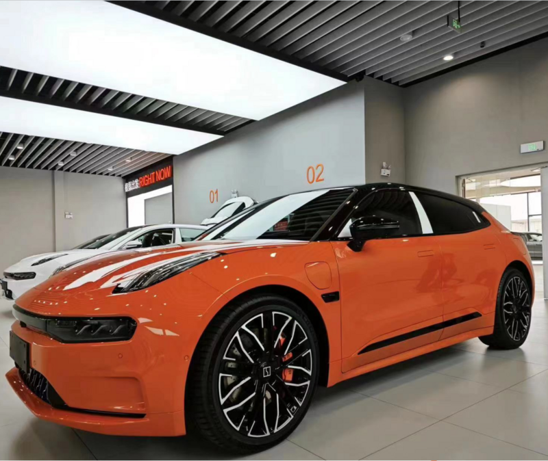 Mobil listrik untuk dewasa, mobil energi baru Tiongkok 2023 Geely zeekr 001 YOU New color fashion versi EV mobil listrik