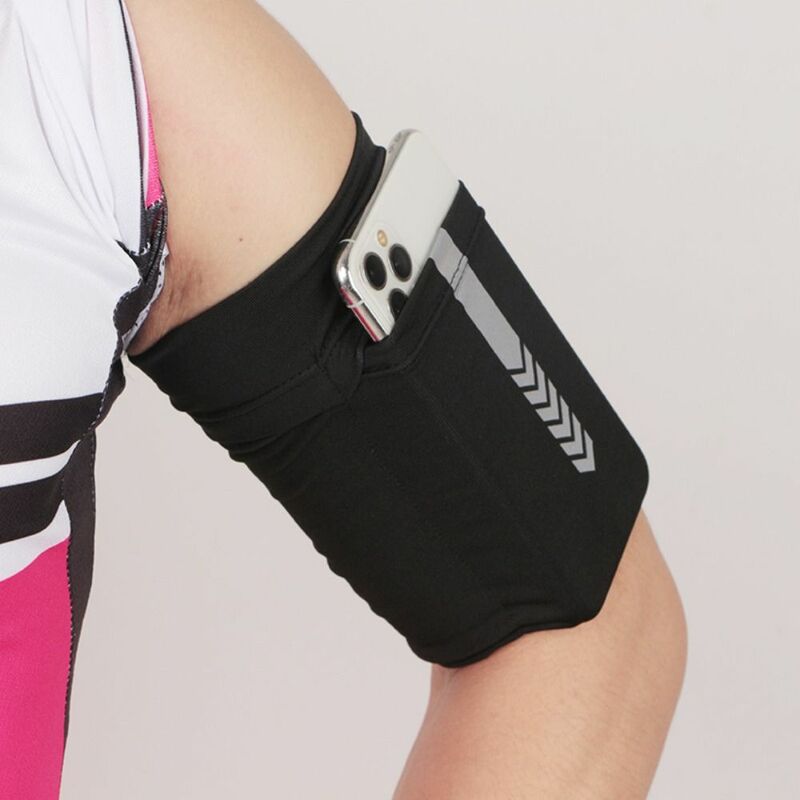 Bolsa de brazo deportiva para ciclismo, almacenamiento de auriculares, funda de brazo de Fitness para teléfono móvil, bolsa de brazo para correr, bolsa de brazalete para teléfono