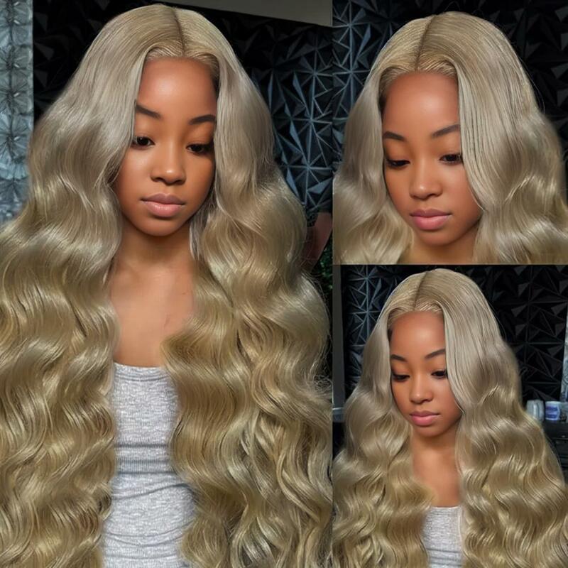 Body Wave HD Transparent Lace Front Wigs Brazilian Water Wave Closure Glueless Wig Human Hair For Women