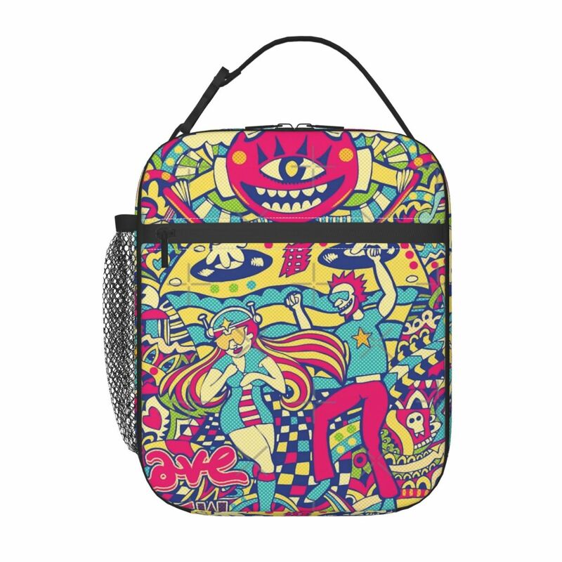 Rave New World Insulated Lunch Bag Personalized Durable Travel Customizable