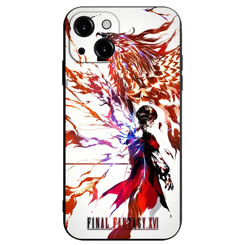 Shiva Final Fantasy XVI 16 Joshua Clive Jill Dion Cidolfus etui na telefon iPhone 14 13 12 11 Pro Max Mini XS X XR SE3 2 7 8 Plus