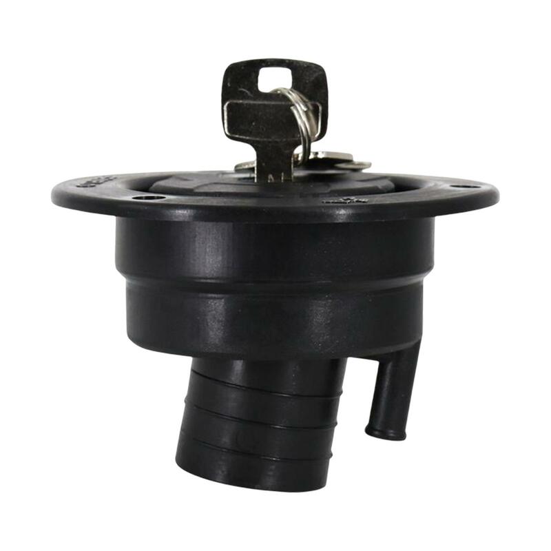 Gravity Water Inlet with Keys Water Locking Cover for Motorhome Camper