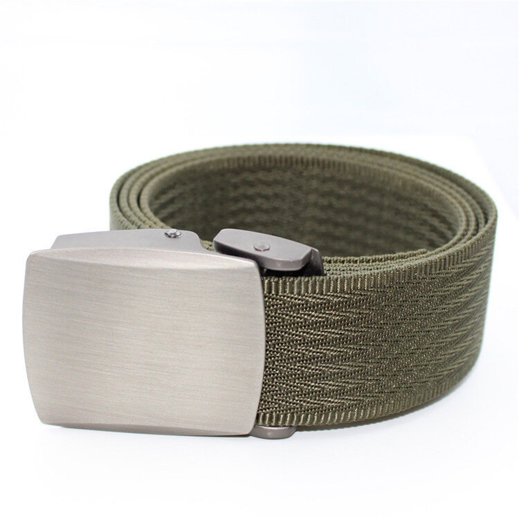 Apply To 38mm Nylon Webbed Spare Belt Buckle for Men Cloth Belt Buckle High Quality Zinc Alloy Women Metal Accessories