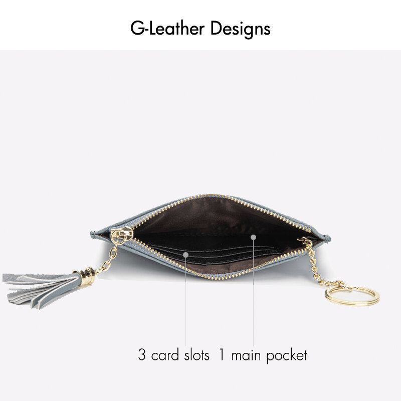 Mini bolsa de moedas genuíno camada superior de couro para as mulheres zíper moda saco de cartão curto senhora carteira caso chave com borla padrão cobra