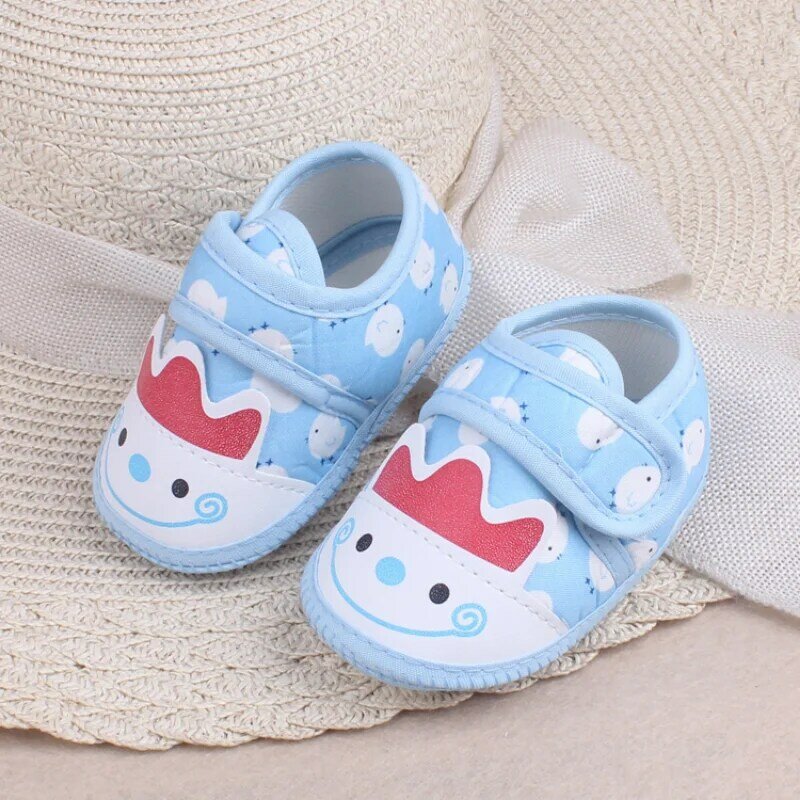 Chaussures décontractées en coton pour bébé fille et garçon, souliers pour enfant, nouveau-né, semelle souple, premiers pas, intérieur, respirant, mignon