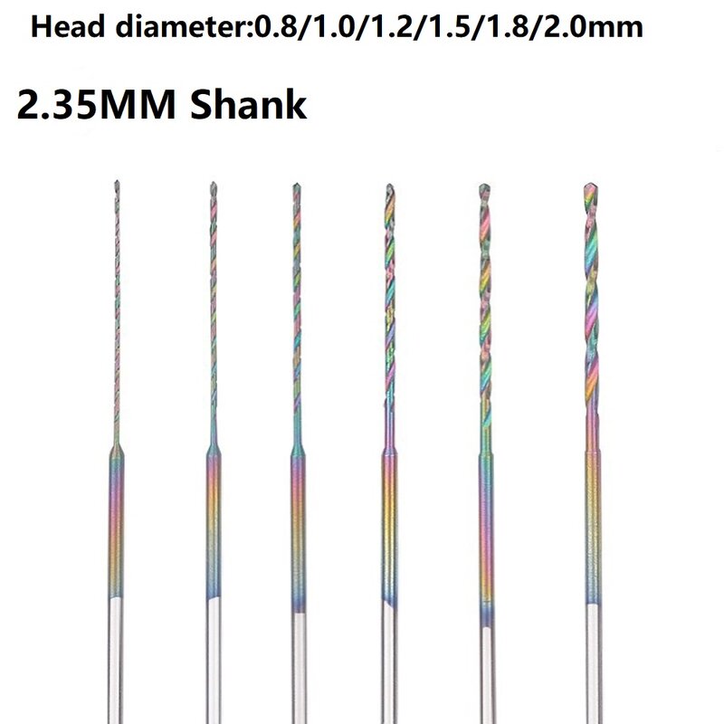 Hot Sale Drill Bit Auger-drill Auger-drill Head Bit Drill Drilling Head Quenched Drill Bit Shank 1PC 2.35MM 57mm