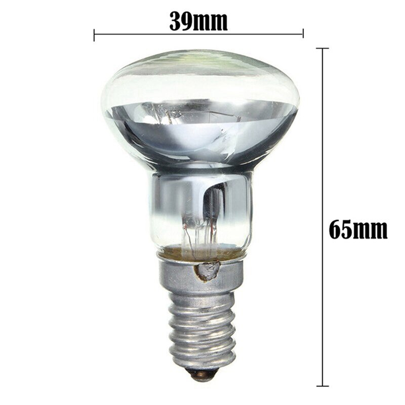 Сменная Лавовая Лампа E14 R39 30 Вт, лампа накаливания с винтовым отражателем, 6 шт.