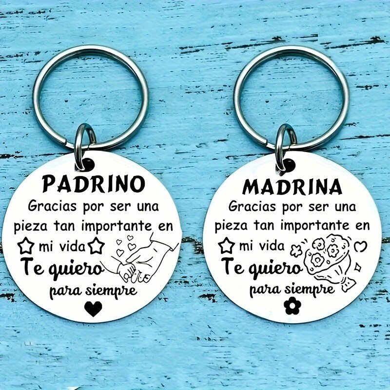 1PC Godmother Chrismtas Gifts from Godchild, Fairy Godmother Keychain for Women
