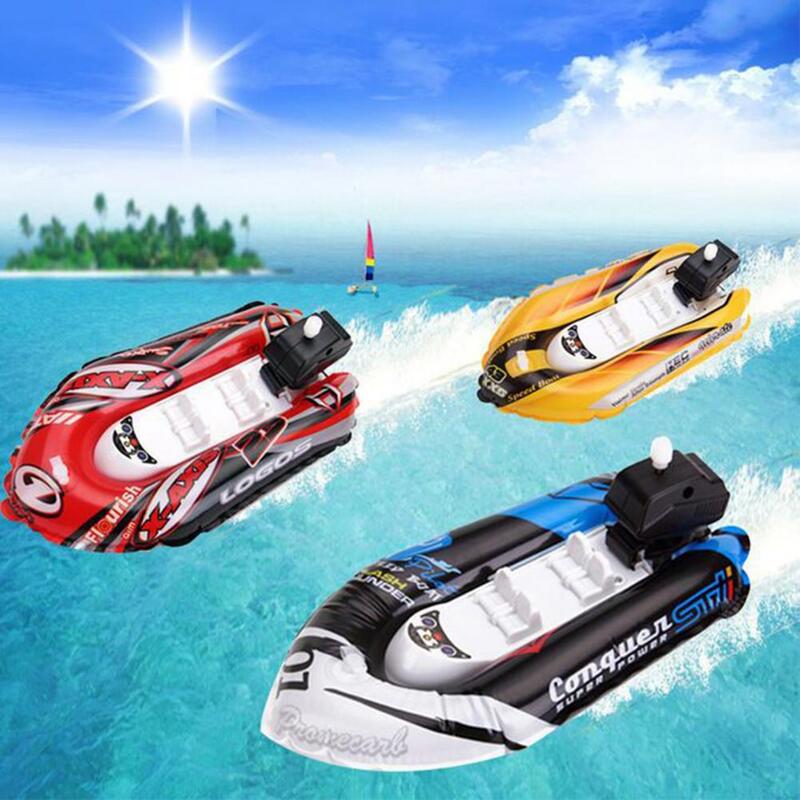 Waterproof Lightweight Fashion Infant Toy Boat Shape Mini Toy for Water