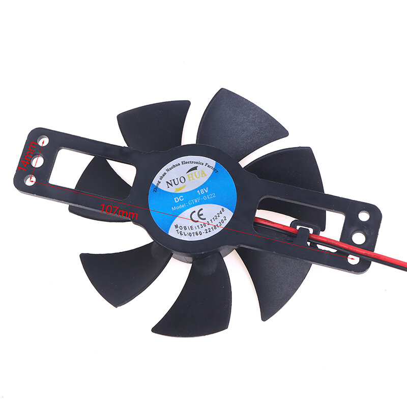 High Quality Small Section New Induction Cooker 85MM 18V Cooling Fan Induction Cooker Fan