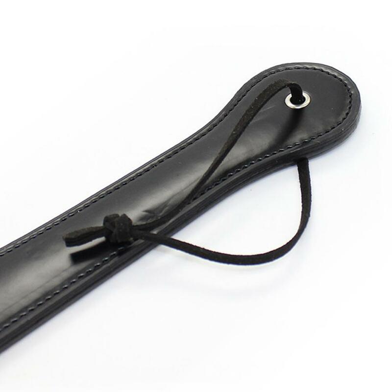 48CM PU Leather Paddle Slapper Whip For Horse Training Enhance Pain Equestrian Training Horse Whip Equestrian Riding Crops