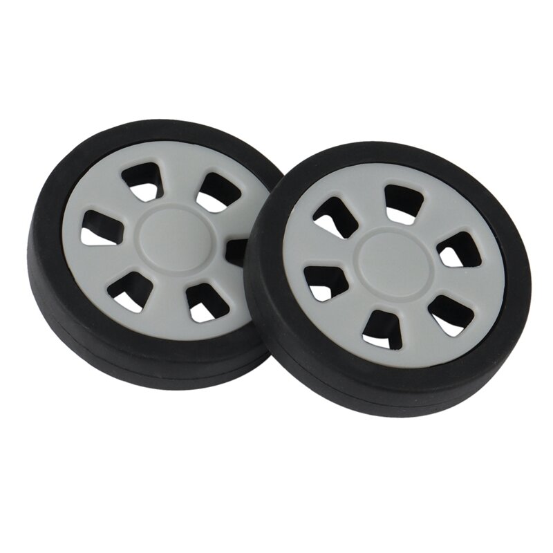8X Luggage Accessories Wheels Aircraft Suitcase Pulley Rollers Mute Wheel Wear-Resistant Parts Repair 55X12mm