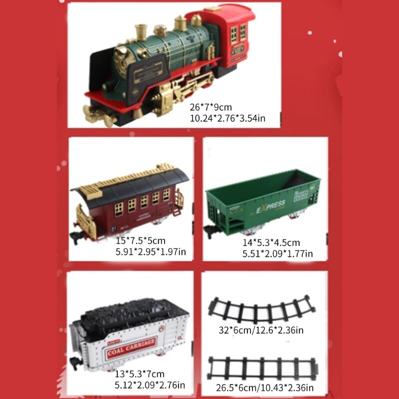 Ferngesteuertes Eisenbahnwagen-Set, lustiges Spielzeug für Kinder, multifunktionales Abenteuer