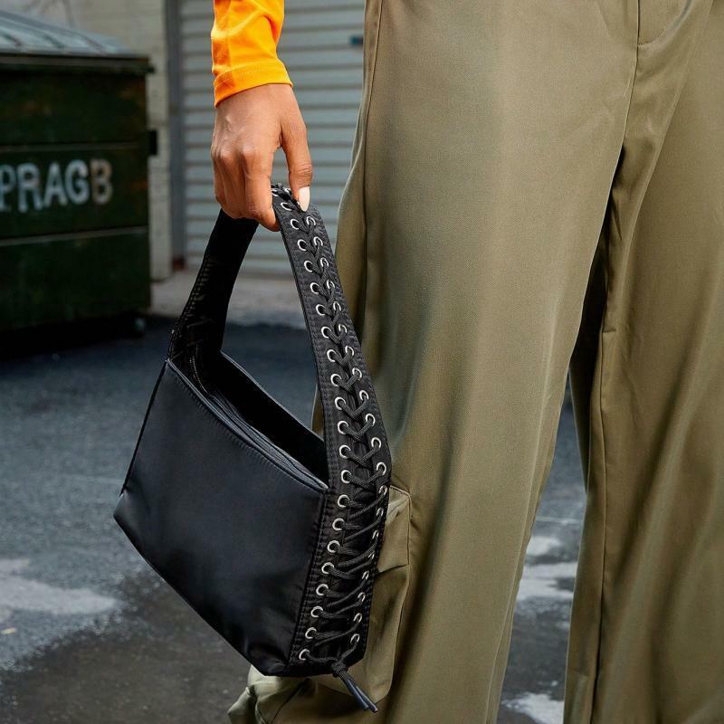 女性用の小さなハンドル付きPUレザーショルダーバッグ,女性用のサンドバッグ,シンプルでトレンディなスタイル,毎日