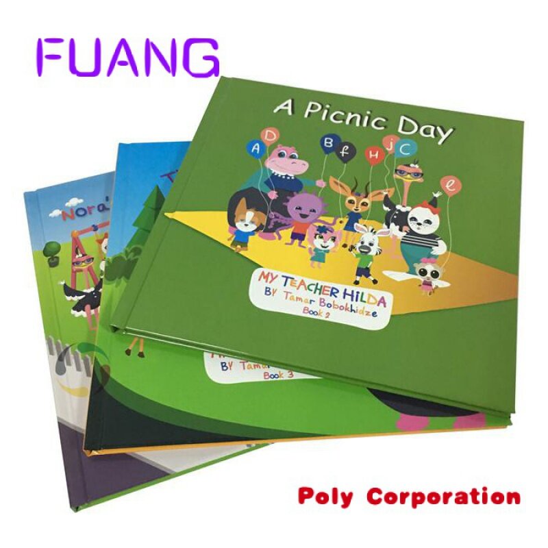 Servizi di stampa di libri per bambini con copertina rigida all'ingrosso personalizzati economici ecologici