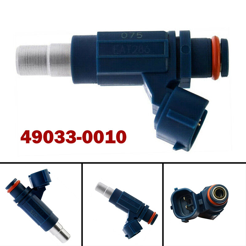 Injetor de combustível 490330010, para Kawasaki KFX450, KX450, KX450F, substituição direta, instalação sem complicações