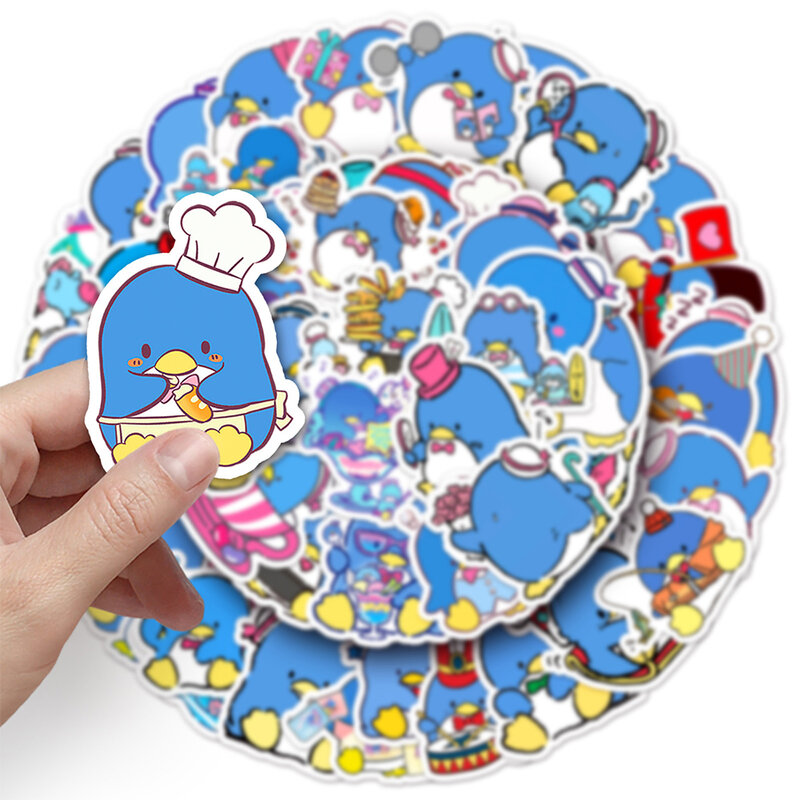 10/30/50pcs Cute Cartoon Sanrio TuxedoSam Anime Stickers Decals DIY Laptop Scrapbook Phone Suitcase Stationery Sticker Kids Toys