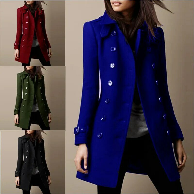 女性のウールのコート,秋冬,黒のコート,厚い冬の韓国の短いベルベットのコート,ミッドレングスの長さ,女性のウールのコート