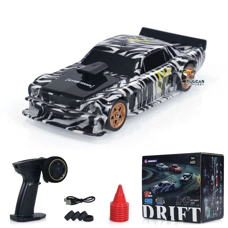 1/43 outdoor Radio Control Drift Car 4WD RC Mini Race Car Toys High-Speed Motor Vehicle Model for Boys Toy Gifts Endless fun