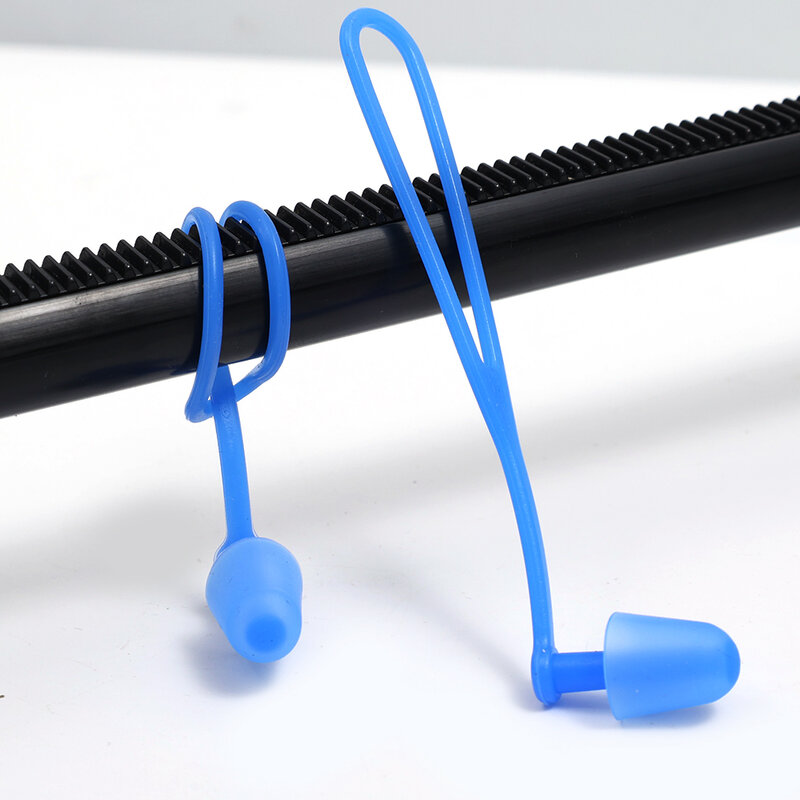 Водонепроницаемый гибкий силиконовый шнур для защиты ушей от потери
