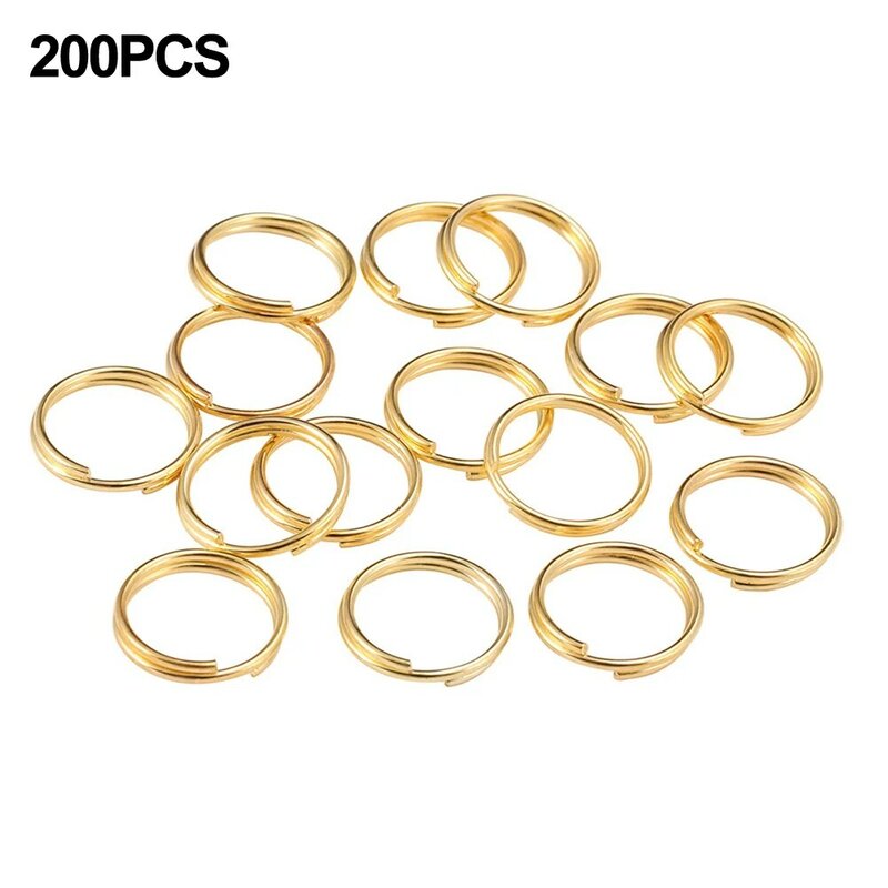 Circular Double Circle DIY Jewelry Making, Open Connecting Ring, Ear Hook, Connect Ring, Bead Link, 200pcs