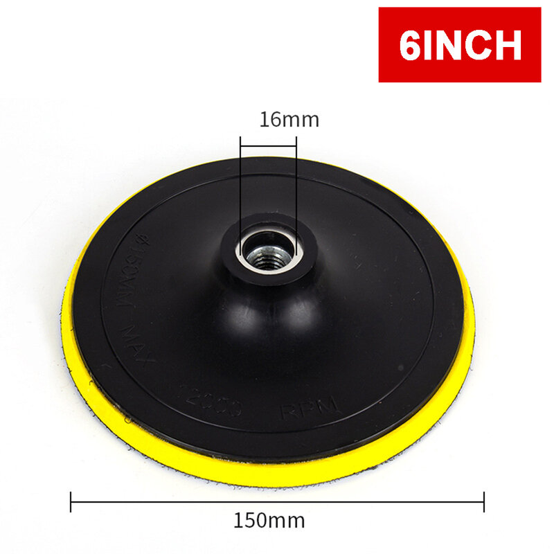 Sanding Discs Pad 3-7Inch M16 Thread Self Adhesive Disc And Drill Rod For Car Paint Care Polishing Pad Abrasive Pad