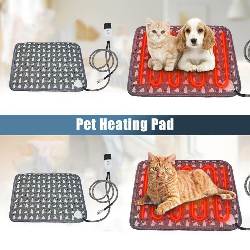Electric Dog Pad Anti-Scratch Pet Mat Warming And Waterproof Soft And Comfortable Dogs Resting House Electrical For Living Room