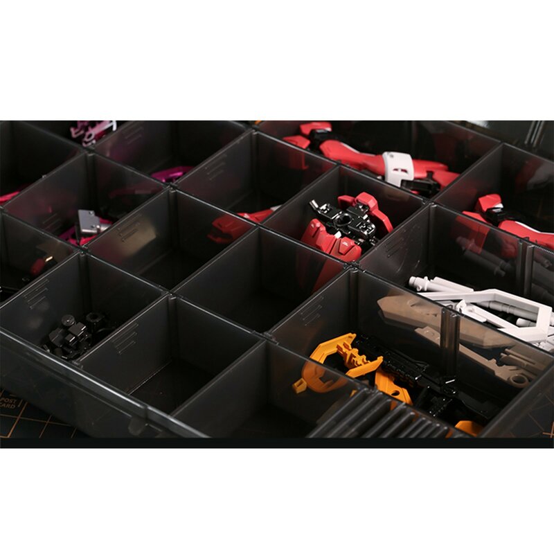 DSPIAE BOX-6 36 модульный ящик для хранения, черный ящик для дома и офиса