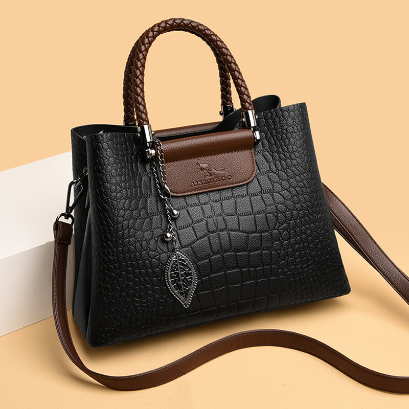 Genuine Brand Leather Sac Luxury Handbags Women Bags Designer Shoulder Crossbody Hand Bags For Women 2024 Purses And Handbags