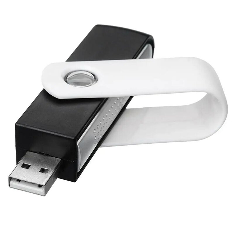 USB portátil giratório automático iônico ar purificador, limpador