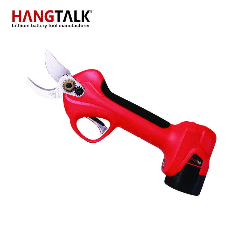 HANGTALK Electric Pruning Shears, 25mm Cordless Pruning Shears, Professional Power Secateurs with 2 x 2.0Ah Battery for Pruning