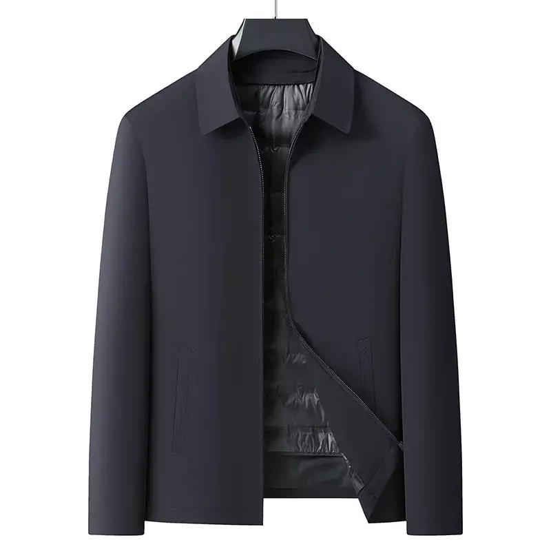 Новое поступление, модная большая зимняя мужская куртка Suepr с большим пуховым воротником, Женская куртка с раздельным воротником, модель MLXL2XL3XL4XL5XL6XL7XL