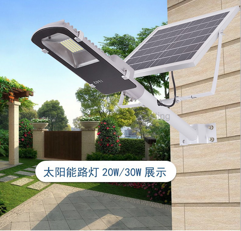 Pièces solaire avec télécommande, 10W 20W 30W 50W, éclairage d'extérieur avec capteur solaire, lampe d'urgence, idéal pour un sentier